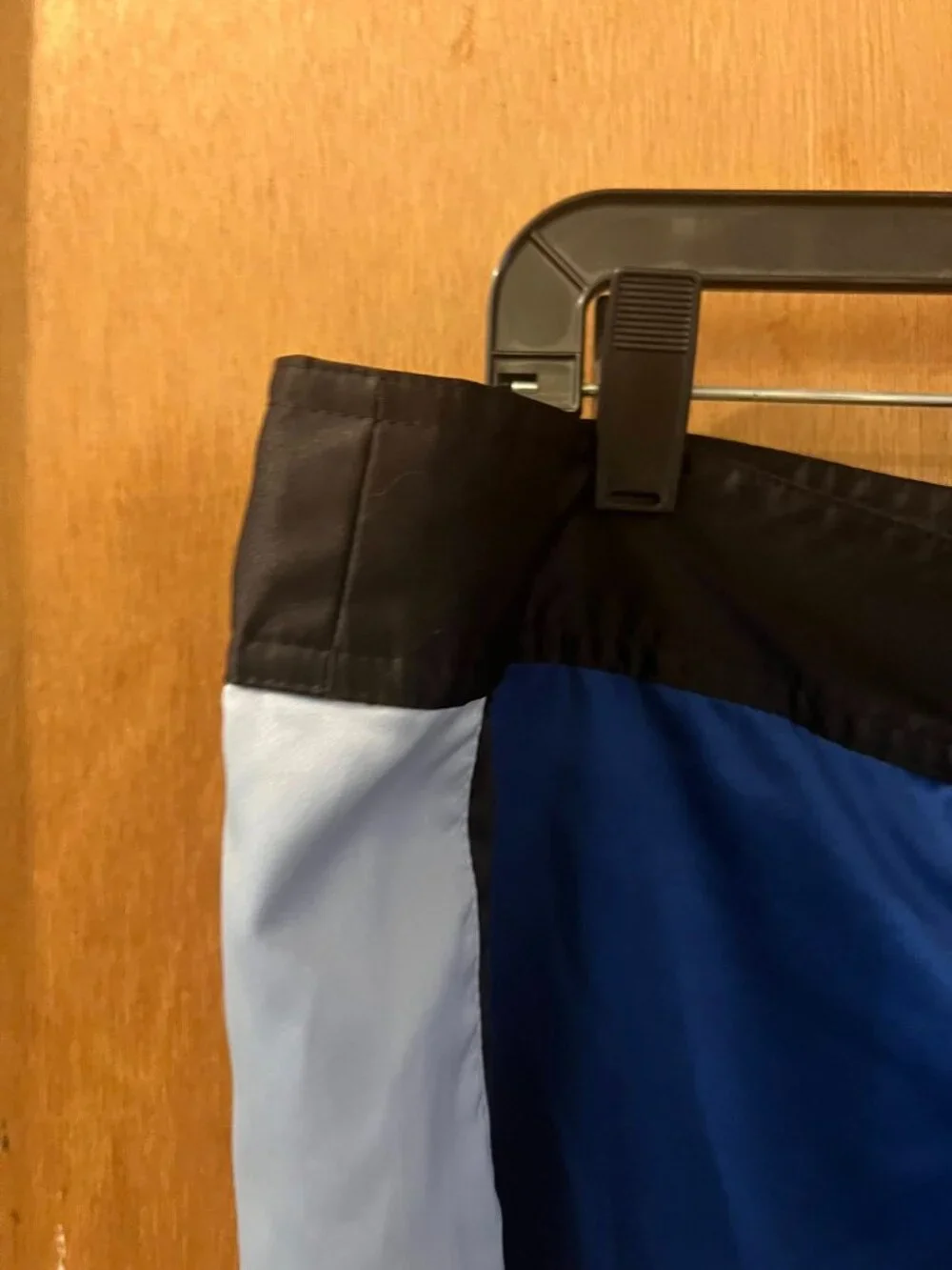 Size XL - Pepsi - Men's Blue and White Swim Trunks